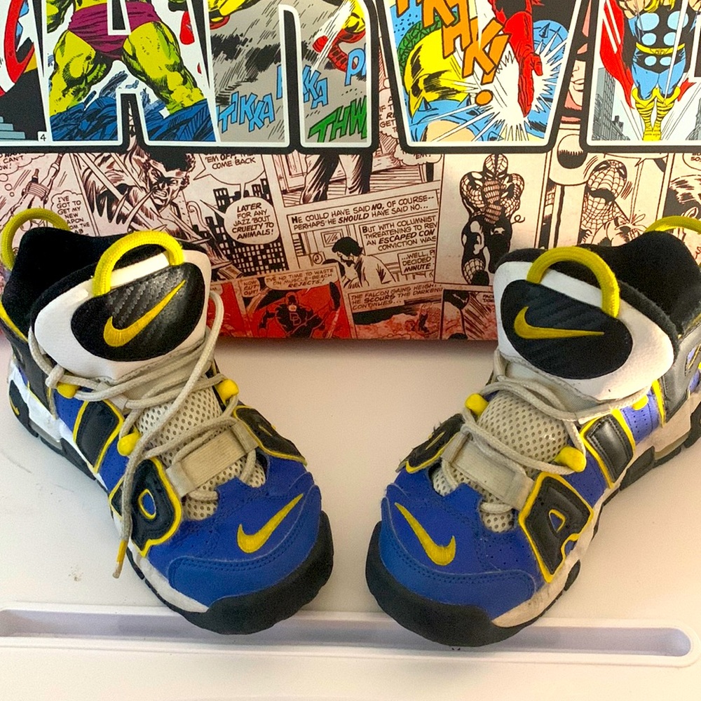 Nike Air blue,black, white,yellow